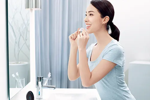 インビザラインの歯磨き時