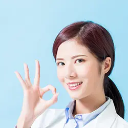 OKを出す歯科医師
