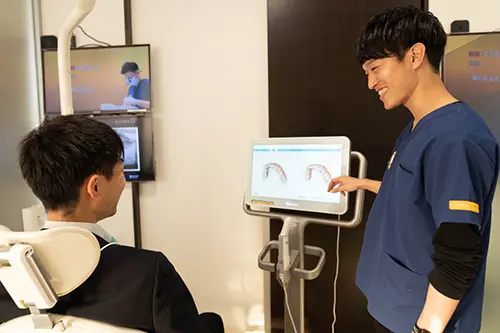 矯正相談の風景