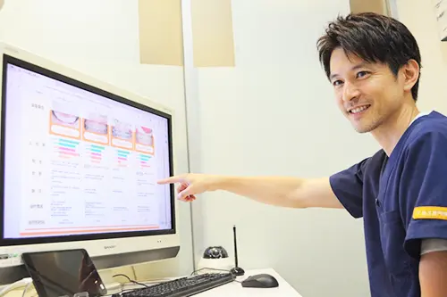 カウンセリングを受けて比較するイメージ