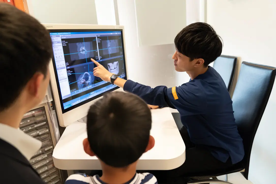 親子で矯正相談