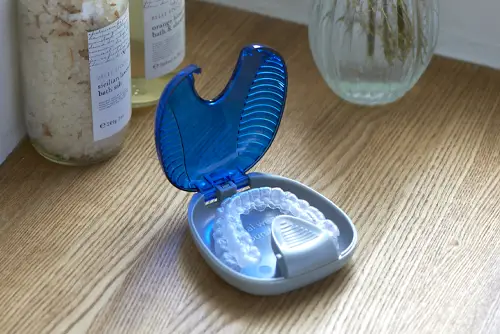 装着していないマウスピース型矯正装置