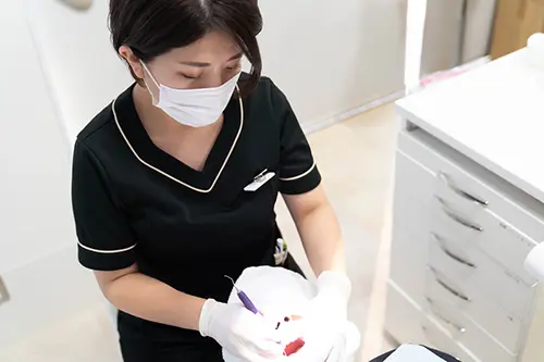 インプラントの定期的なメインテナンスのイメージ