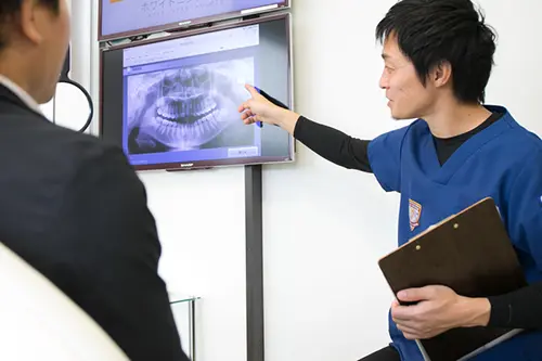 矯正の相談風景