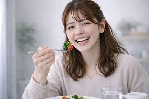 健康的な食事シーン